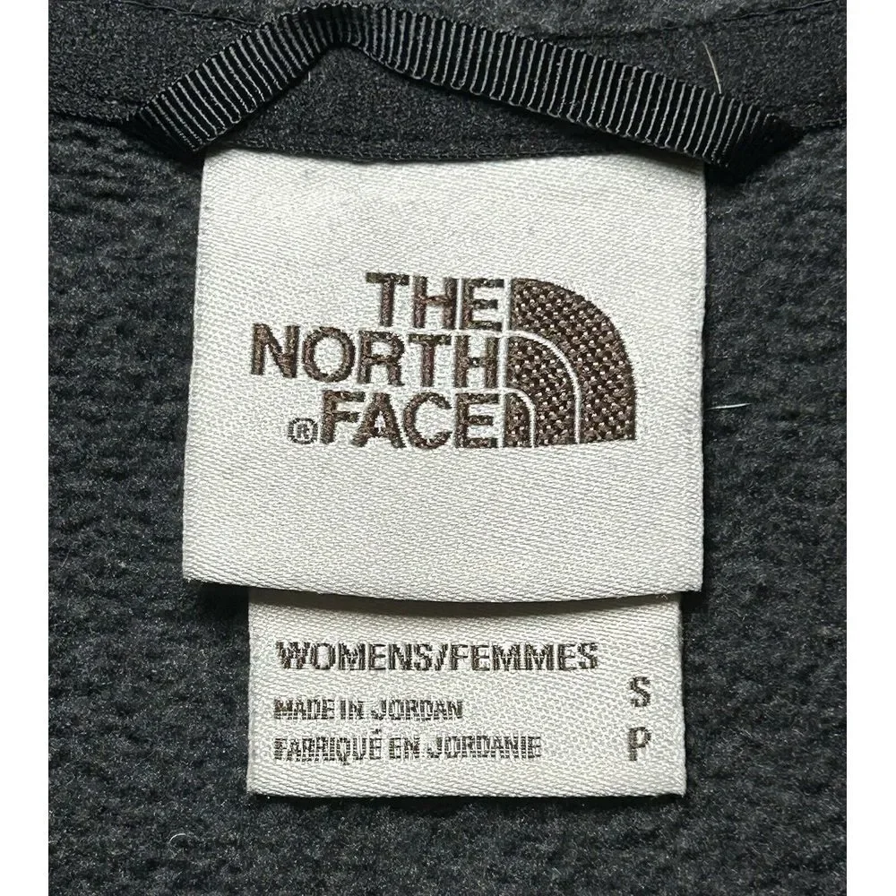 The North Face Women's Small Black Full Zip Mock Neck Jacket Outdoor‎ Fleece